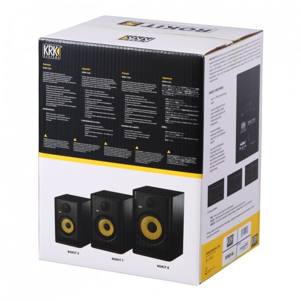 KRK ROKIT RP5 G5 Studio Monitors, Pair - Boxed 2