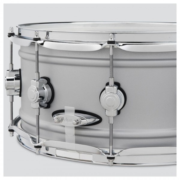 DW Design Series 14" x 6.5" Snare Drum, Aluminium Shell - Strainer