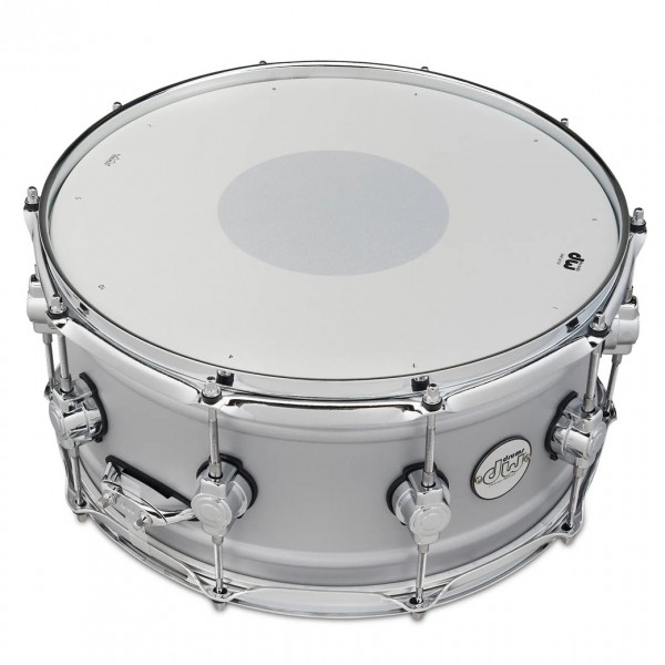 DW Design Series 14" x 6.5" Snare Drum, Aluminium Shell - Batter Head