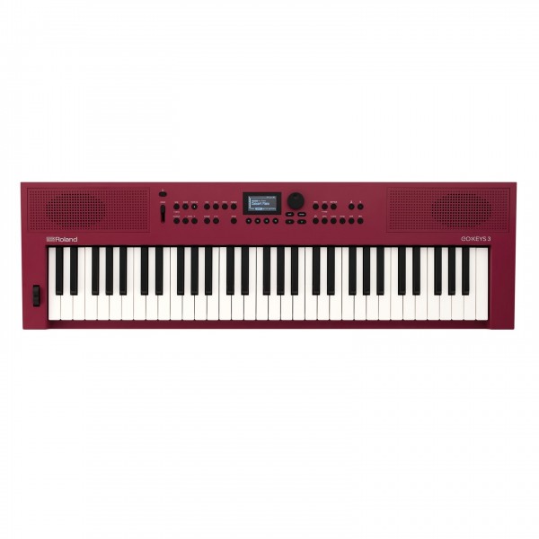 Roland GO:KEYS 3 Music Creation Keyboard, Dark Red