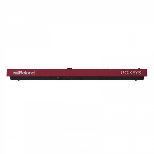 Roland GO:KEYS 3 Music Creation Keyboard, Dark Red - back