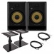 KRK ROKIT RP8 G5 Studio Monitor Bundle - Bundle