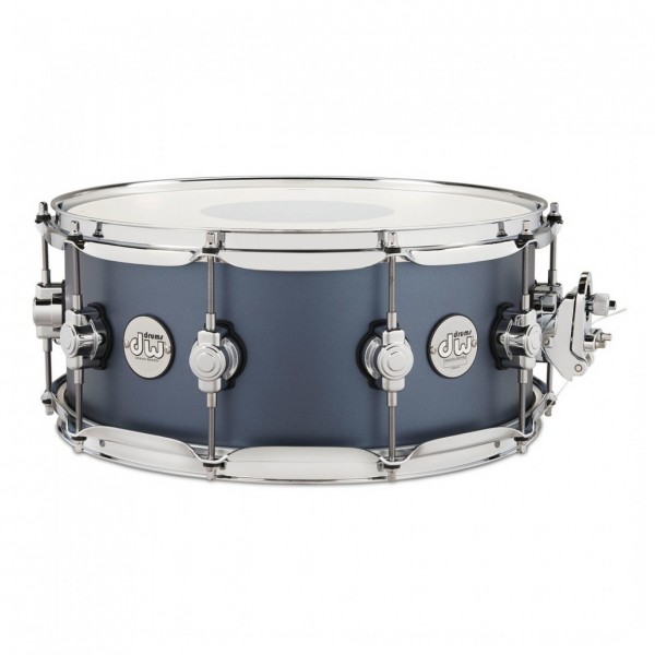 DW Design Series 14" x 6" Snare Drum, Blue Slate