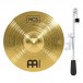 Meinl HCS 12'' Splash & Gear4music Deluxe Weighted Cymbal Grabber Arm