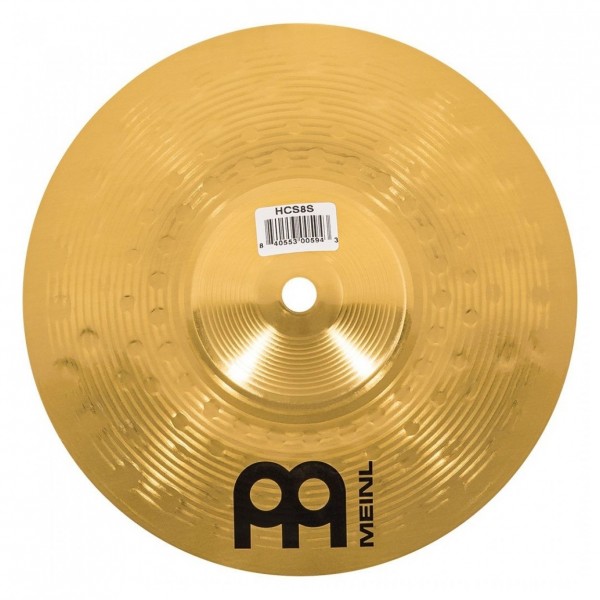 Meinl HCS 8'' Splash & Gear4music Deluxe Weighted Cymbal Grabber Arm
