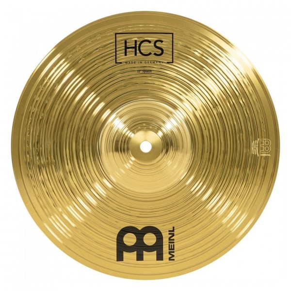 Meinl HCS 12'' Splash & Gear4music Deluxe Weighted Cymbal Grabber Arm