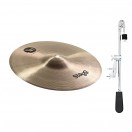 Stagg 10" SH Medium Splash & Gear4music Deluxe Weighted Cymbal Arm