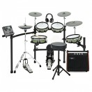 DD700 Electronic Drum Kit by Gear4music, Custom Bundle