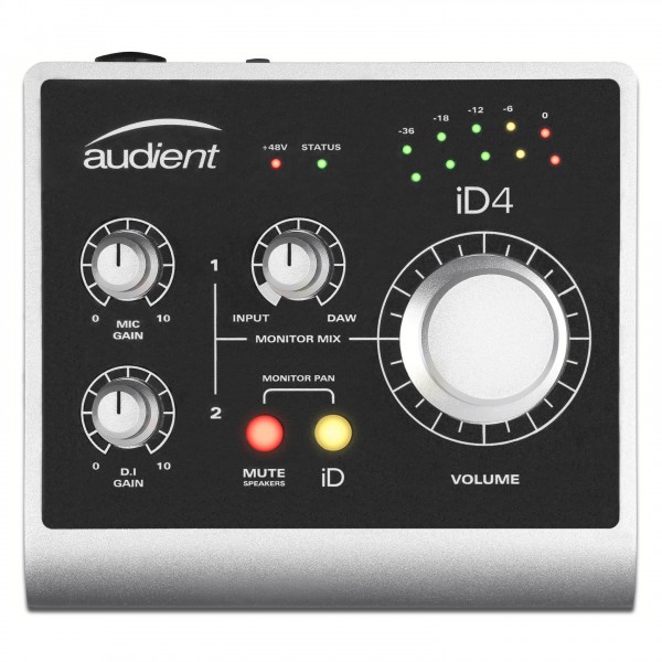 Audient ID4 Audio Interface - Top
