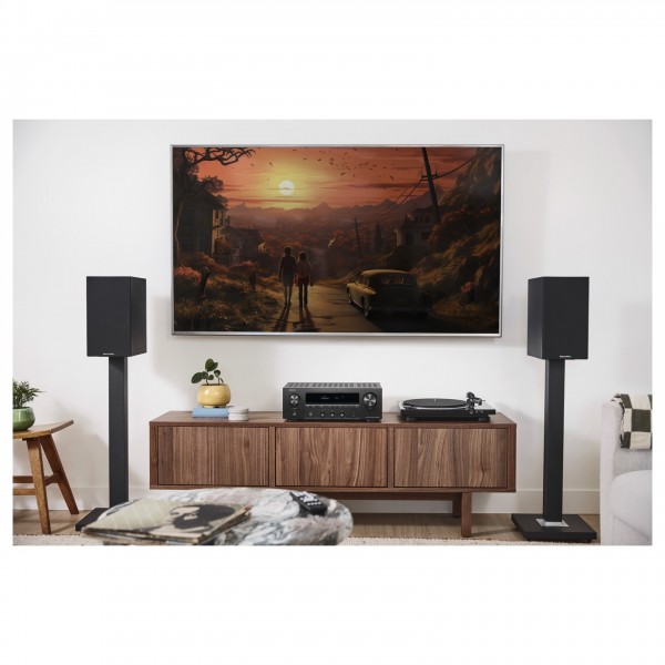 Denon DRA-900H 2 Channel AV Receiver, Black - Lifestyle / Full System