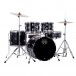 Mapex Comet Series Compact 18'' Drum Kit, Dark Black