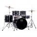 Mapex Comet Serie Kompaktes 18'' Schlagzeug, Dunkelschwarz