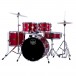 Mapex Comet Series Compact 18'' Drum Kit, Infra Red