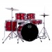Mapex Comet Serie Kompaktes 20'' Fusion Schlagzeug, infrarot