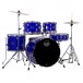 Mapex Comet Series Compact 20'' Fusion Schlagzeug, Indigo Blau