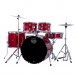 Mapex Comet Series Comapct 22'' Rock Fusion Drum Kit, Infra Red