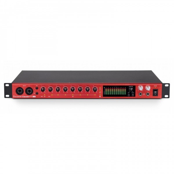 Focusrite Clarett 8Pre USB Audio Interface - Front Elevated