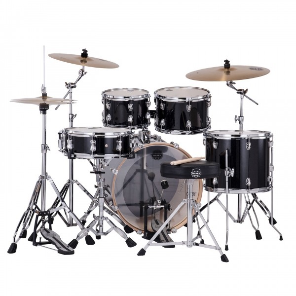 Mapex Venus 20'' 5pc Drum Kit, Black Galaxy Sparkle