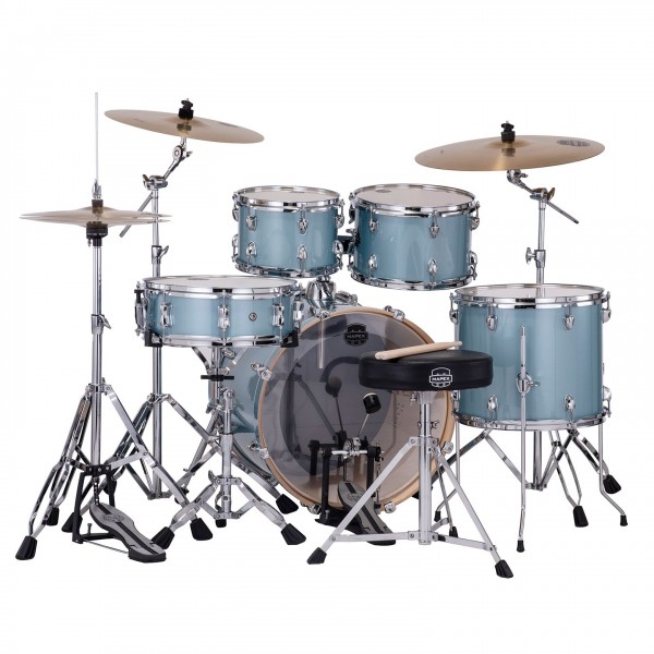 Mapex Venus 20'' 5pc Drum Kit, Aqua Blue Sparkle