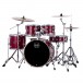 Mapex Venus 20'' 5pc Drum Kit, Crimson Red Sparkle