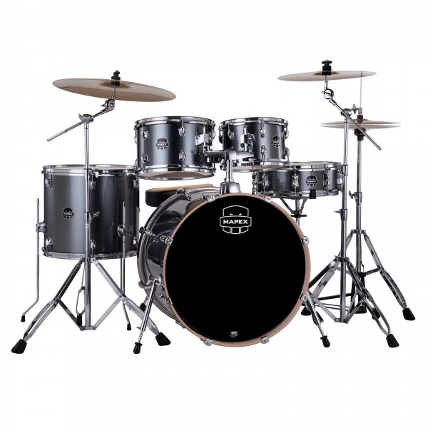 Mapex Venus 22'' 5pc Drum Kit, Steel Blue Metallic