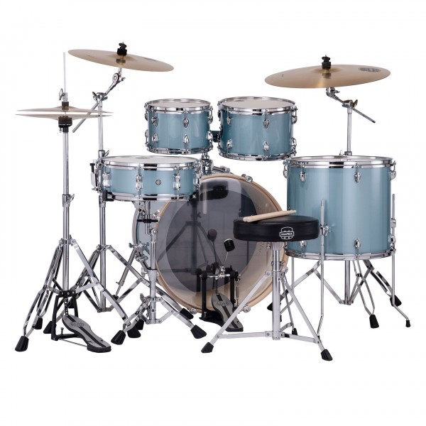 Mapex Venus 22'' 5pc Drum Kit, Aqua Blue Sparkle