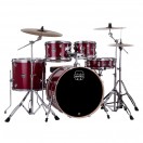 Mapex Venus 22'' 5pc Drum Kit, Crimson Red Sparkle