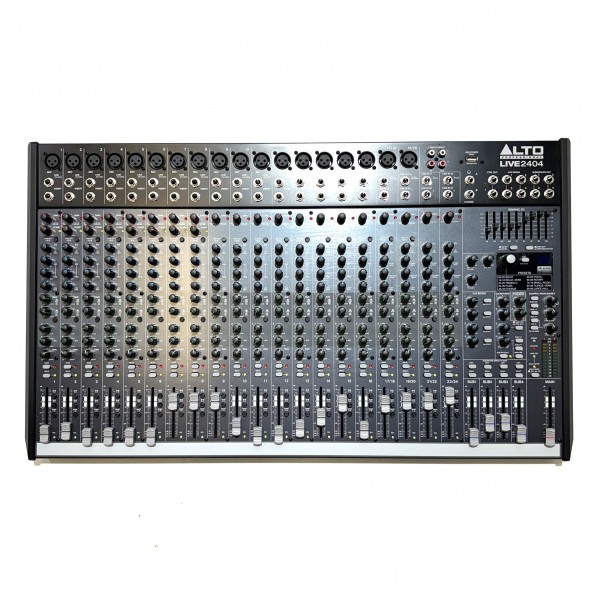 Alto Live 2404 24 Channel USB Mixer with DSP - Secondhand