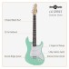 LA Electric Guitar + Amp Pack, Green