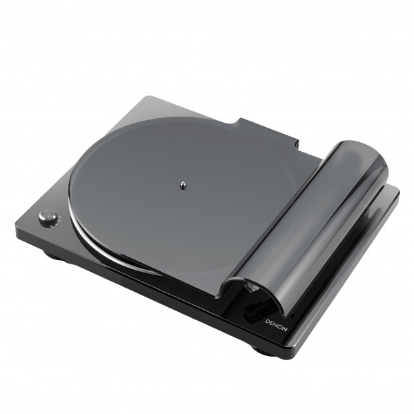 Denon DP-400 Hi-Fi Turntable, Black - Cover