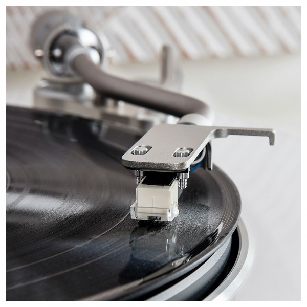 Denon DP-400 Hi-Fi Turntable, White - Stylus