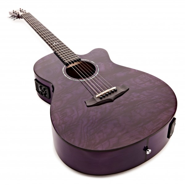 Tanglewood TA4CE Azure Super Folk Electro Acoustic, Foxglove Purple