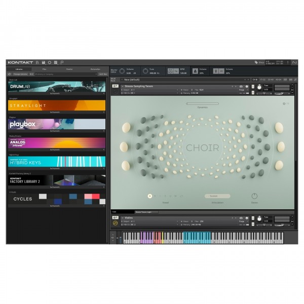 Native Instruments Kontrol S49 MK3 - Kontakt 7 GUI