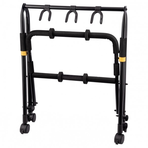 Hercules GS523BPLUS 3 Guitar Display Stand with Casters