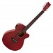 Tanglewood TA4CE Azure Super Folk Elektroakustická gitara, trblietavá červená