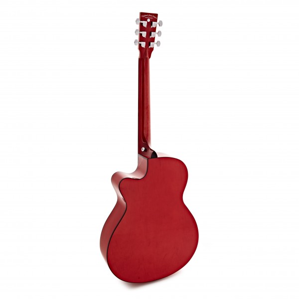 Tanglewood TA4CE Azure Super Folk Electro Acoustic, Shimmering Red