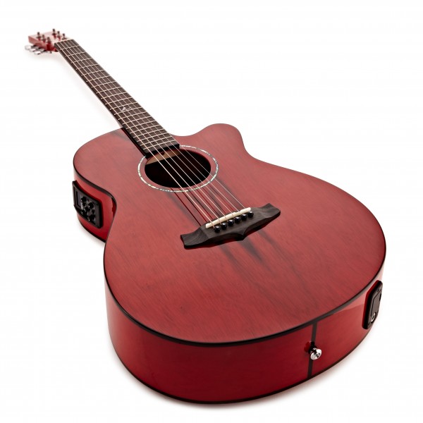 Tanglewood TA4CE Azure Super Folk Electro Acoustic, Shimmering Red