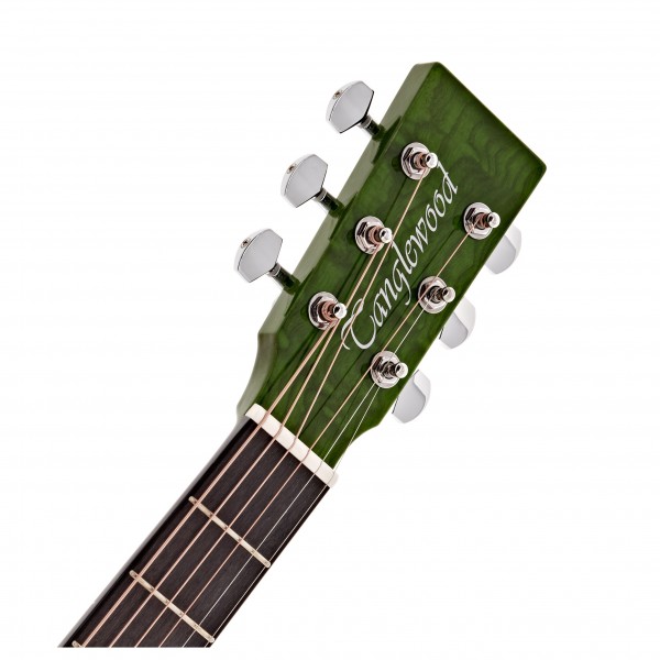 Tanglewood TA4CE Azure Super Folk Electro Acoustic, Aurora Green