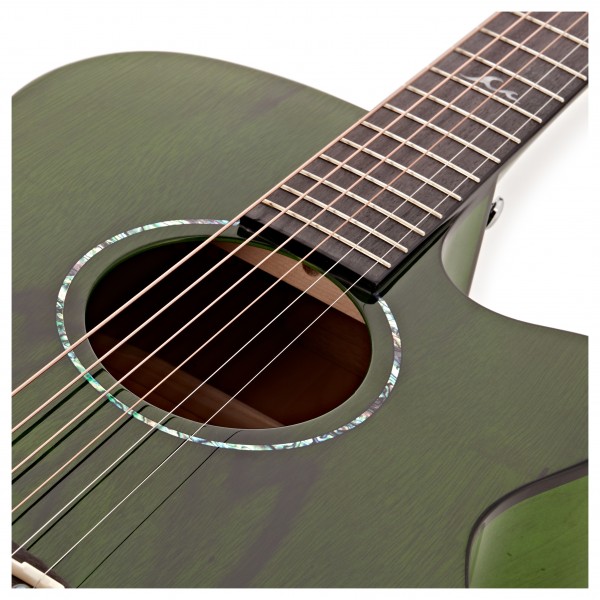 Tanglewood TA4CE Azure Super Folk Electro Acoustic, Aurora Green