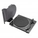 Denon DP-450 Hi-Fi Turntable w/ USB, Black - cover removed