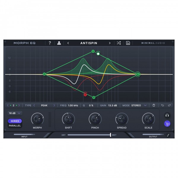 Minimal Audio Morph EQ