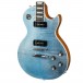 Gibson Les Paul Classic Player Plus, Satin Ocean Blue (2018) body close up