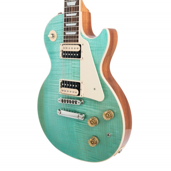 Gibson Les Paul Classic Sprint Run, Seafoam Green at Gear4music