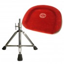 Roc N Soc Square Seat & Three Leg High Base, Red
