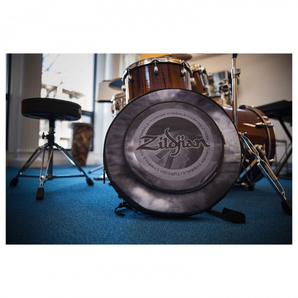 Zildjian 20'' Student Cymbal Backpack, Black Raincloud