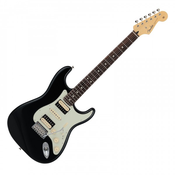 Fender 2024 Collection MIJ Hybrid II Stratocaster HSH, Black