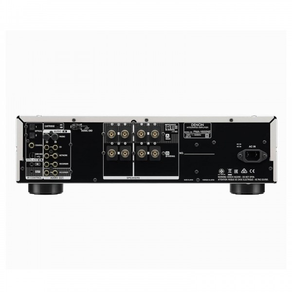 Denon PMA-1600NE Integrated Amplifier w/ DAC Mode, Silver at AV.com