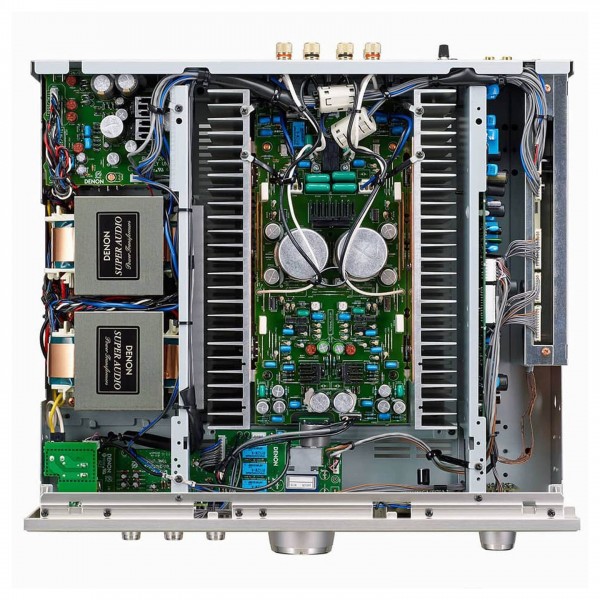 Denon PMA-1600NE Integrated Amplifier w/ DAC Mode, Silver at AV.com