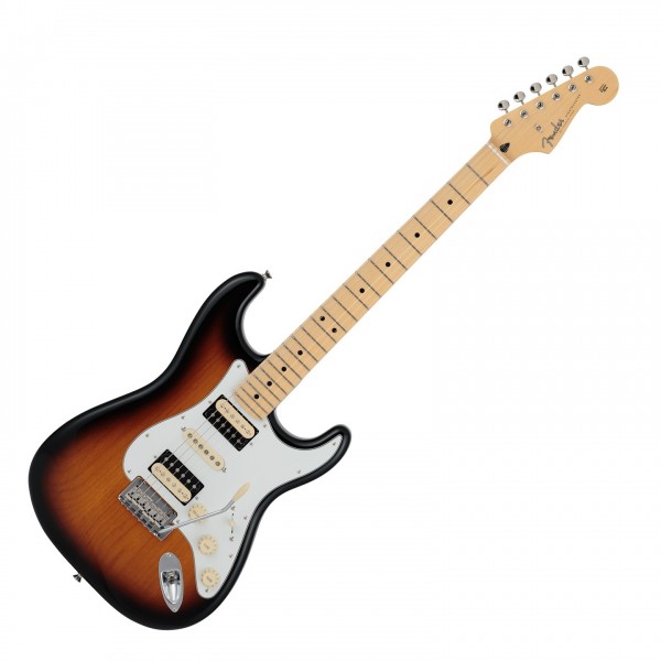 Fender 2024 Collection MIJ Hybrid II Stratocaster HSH, 3-C Sunburst
