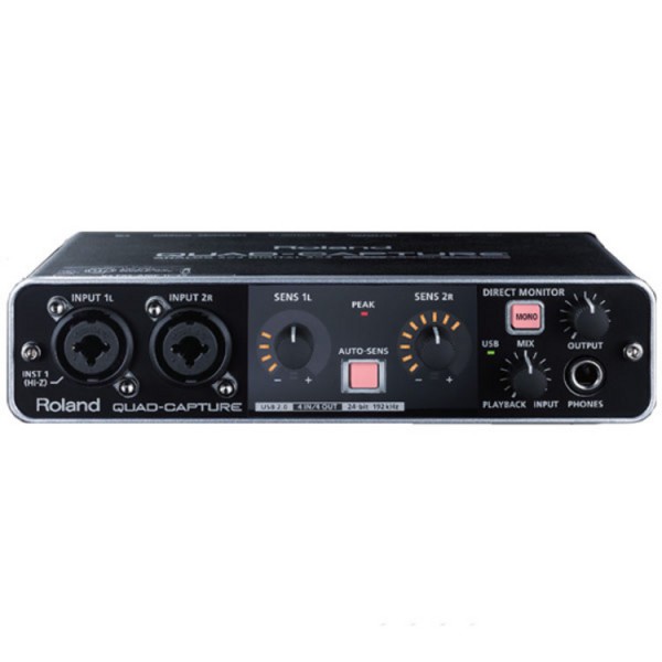 Roland UA-55 Quad-Capture Audio Interface at Gear4music